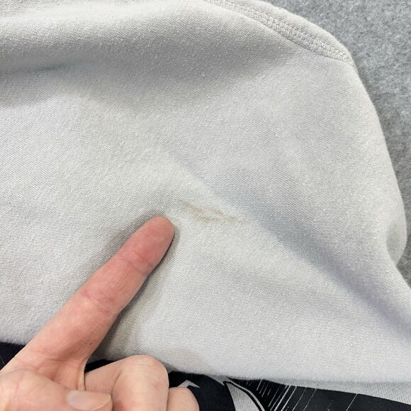 Venom Marvel Hoodie Mens 2XL XXL Gray Japanese Comic Spiderman Pullover READ - Picture 10 of 10